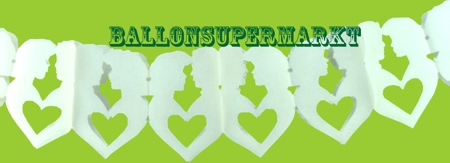 Hochzeitspaar-Girlande zur Hochzeitsdeko