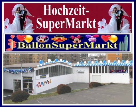 Hochzeit-Supermarkt im Ballonsupermarkt, Dekoration zur Hochzeit, Hochzeitsdekoshop